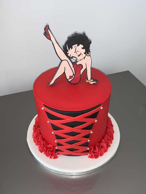 Betty Boop Birthday, Cake Design For Men, Carousel Cake, Girly Cakes, 40th Birthday Cakes, Cartoon Cake, Creative Cake Decorating, Birthday Cakes For Women, Cakes For Women