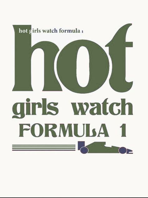 Formula One Aesthetic, F1 Poster Design, Formula 1 Girls, Posters On Wall, F1 Girl, One Aesthetic, Posters On Wall Bedroom, Girls Watch, F1 Art