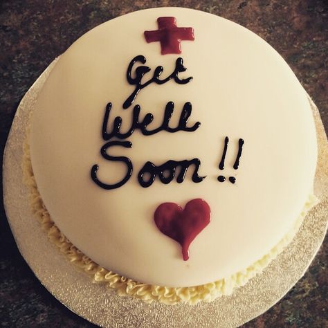 Recovery Cake Ideas, Get Well Soon Cake Ideas, Get Well Soon Cake, Baking Ideas, Get Well Soon, Get Well, Cake Ideas, Birthday Party, Baking