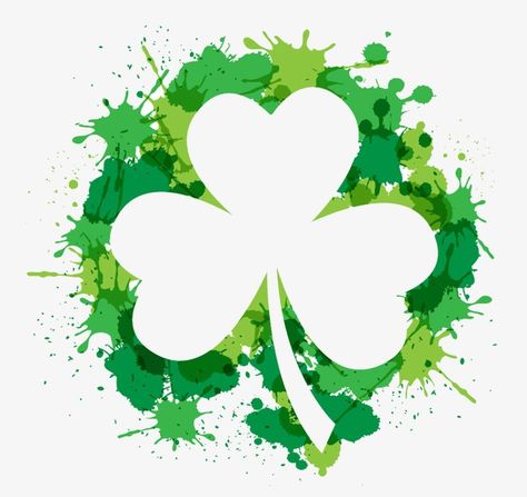 Clover Shamrock Clipart, St Patricks Day Crafts For Kids, Red Street, Splash Free, St Patrick's Day Crafts, St Paddys Day, Clip Art Borders, Happy St Patricks Day, Banner Vector