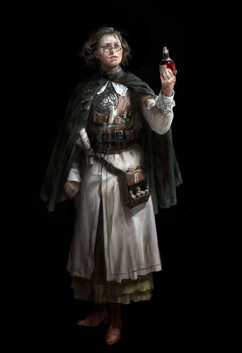 Falconers reference - character style  www.thefalconers.wordpress.com  ArtStation - scientist, cg_ sister Female Cleric Art, Arte Steampunk, Heroic Fantasy, Character Collection, Medieval Clothing, Female Character, Warhammer Fantasy, Fantasy Rpg, Fantasy Inspiration