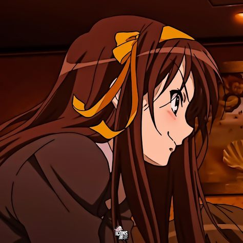 Haruhi Suzumiya Icon, The Disappearance Of Haruhi Suzumiya, Haruhi Suzumiya, Alter Ego, Board Ideas, Growing Up, Vision Board, Anime, Quick Saves