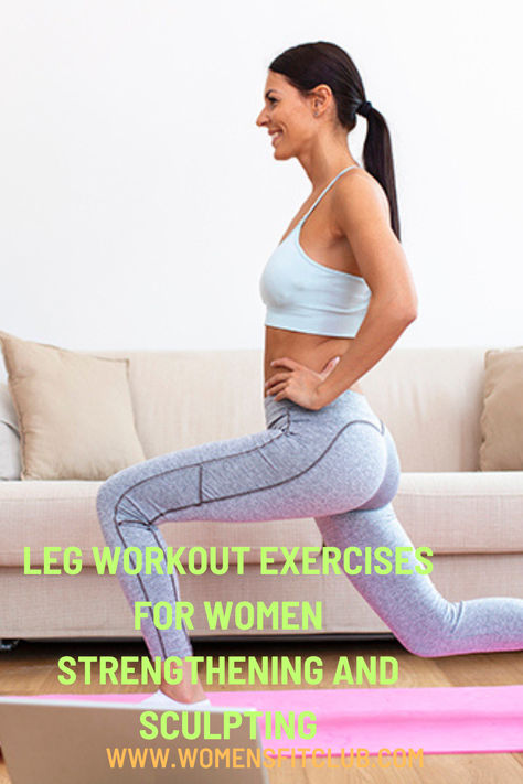 Step-by-step guide to leg exercises for women, featuring moves like squats, lunges, deadlifts, and step-ups. The post highlights a comprehensive routine designed to tone and strengthen the legs, improve lower body endurance, and build lean muscle, perfect for women aiming for sculpted, strong legs. Leg Exercises Gym, Leg Exercises Women, Leg Exercises At The Gym, At Home Leg Exercises, Home Leg Exercises, Leg Workout Exercises, Exercises At The Gym, Leg Exercises At Home, Leg Exercises For Women