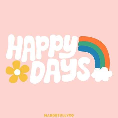 MARGARET ☻ on Instagram: “I hope you have a happy day🍓💙 - #smallbusiness #stickers #etsy #etsystickers #etsyshop #etsyseller #stickershop #smallpage…” Happy Word Art, Pretty Phrases, Tshirts Design, Classroom Board, Hope You, Etsy Stickers, Vision Board Affirmations, Have A Happy Day, Illustration Quotes