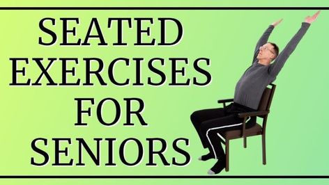 Seated Exercises For Seniors, Quad Strengthening, Exercises For Seniors, Seated Exercises, Gym Buddy, Chair Exercises, Chair Yoga, Senior Fitness, Stubborn Fat