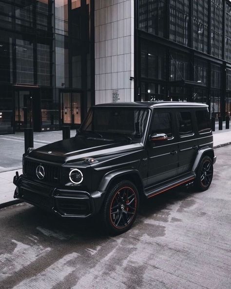 G Wagon Matte Black, Car Manifestation, G Wagon Amg, Black G Wagon, Black Mercedes Benz, Dream Cars Bmw, Mercedes Truck, Dream Cars Mercedes, Black G