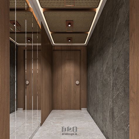 Vestibule Ceiling Design, Passage Designs For Home, Small Foyer Ceiling Design, Foyer Area Ceiling Design, False Ceiling For Corridor, Passage Ceiling Design Modern Home, Entrance Foyer False Ceiling Design, Foyer Ceiling Design Entrance, Passage Area Ceiling Design