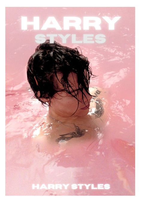 Hs1 Poster, Harry Styles Album Cover, Harry Styles Poster, Bedroom Wall Collage, Music Poster Design, Dorm Posters, Harry Styles Wallpaper, Poster Room, Pink Posters