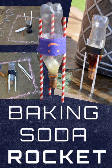 Baking Soda Rocket, Space Activities For Kids, Space Preschool, Stem Ideas, Science Camp, Diy Science Experiments, Monday Funday, Summer Science, Sistem Solar