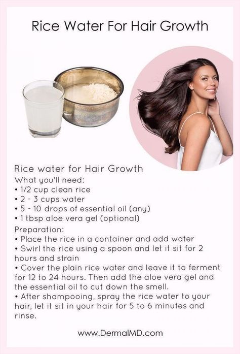 Powerful Rice Water Recipes For Healthy Natural Hair Growth In Just 1 Week Benefits Of Rice Water, Rice Water For Hair Growth, Rice Water Recipe, Grow Thick Long Hair, Rice Water For Hair, Benefits Of Rice, Thicker Stronger Hair, Healthy Natural Hair Growth, Hair Growth Secrets