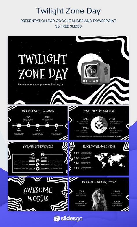 Presentation Themes Templates, Movie Presentation Template, Movie Presentation, Presentation Slide Design, Movie Template, Slidesgo Templates, Theme Powerpoint, Ui Ux 디자인, Presentation Slides Design