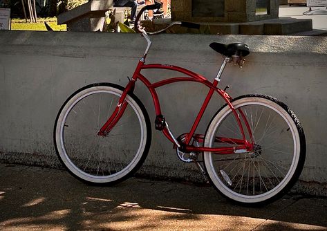 Red Bicycle Aesthetic, 80s Bike Aesthetic, 80s Red Aesthetic, Red Bike Aesthetic, Mariecore Aesthetic, Jennifer Hartmann, Biking Aesthetic, Bicycle Aesthetic, Witch Brew