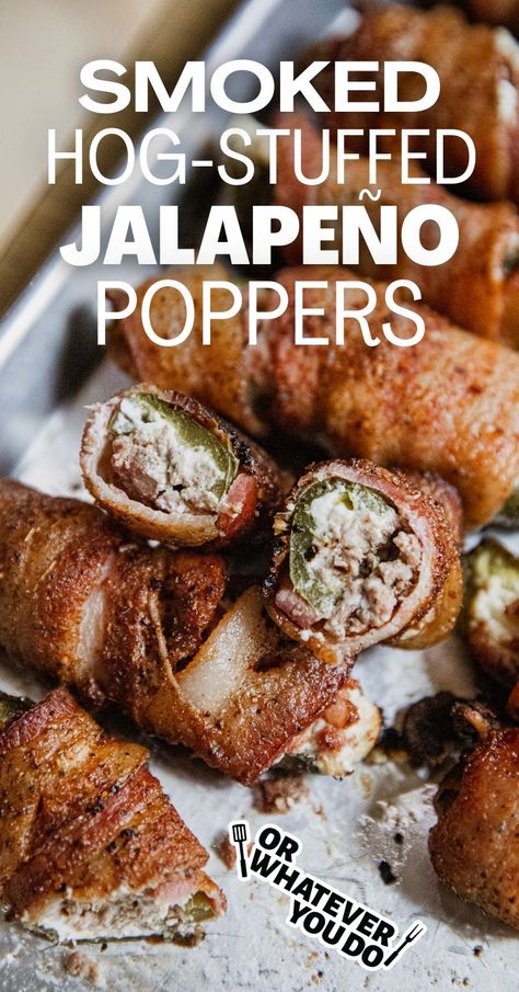 Traeger Chicken Thighs, Peppers With Cream Cheese, Stuffed Jalapeno, Traeger Cooking, Grilled Appetizers, Bbq Appetizers, Jalapeño Peppers, Smoked Jalapeno, Bacon Wrapped Jalapenos