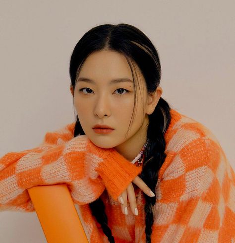 Orange Theme, Orange Icons:), Red Icons:), Red Velvet Seulgi, Orange Aesthetic, Orange Wallpaper, Japan Girl, Beautiful Voice, Indie Kids