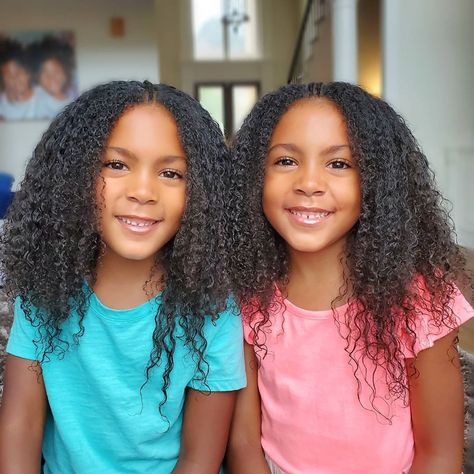 Ava And Alexis Mcclure Twins, Twin Hairstyles, Black Kids Braids, Mcclure Twins, Black Kids Fashion, Twin Braids, Kids Braids, Twin Photos, Cute Twins