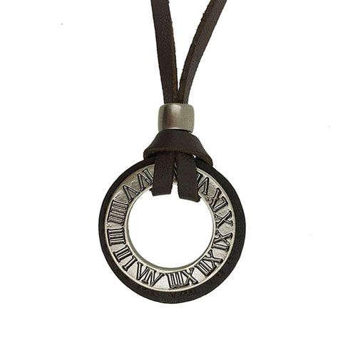 Coostuff Vintage Men Women Jewelry Rome Design necklaces and pendants Genuine Leather Long necklace women gift colar choker * Visit the image link more details. (This is an affiliate link) #pendantnecklaces Vintage Rome, Trendy Pendant Necklace, Punk Rock Jewelry, Mens Beaded Necklaces, Men's Necklaces, Timeless Symbol, Womens Chokers, Choker Pendant, Style Punk