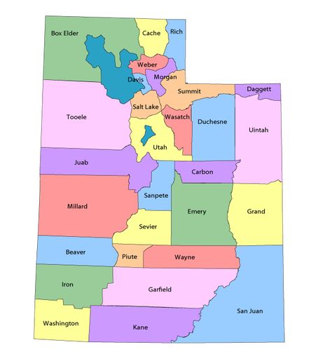 Box Elder, County Map, Middle Of Nowhere, Utah, Washington, United States, Lake, Map, Quick Saves