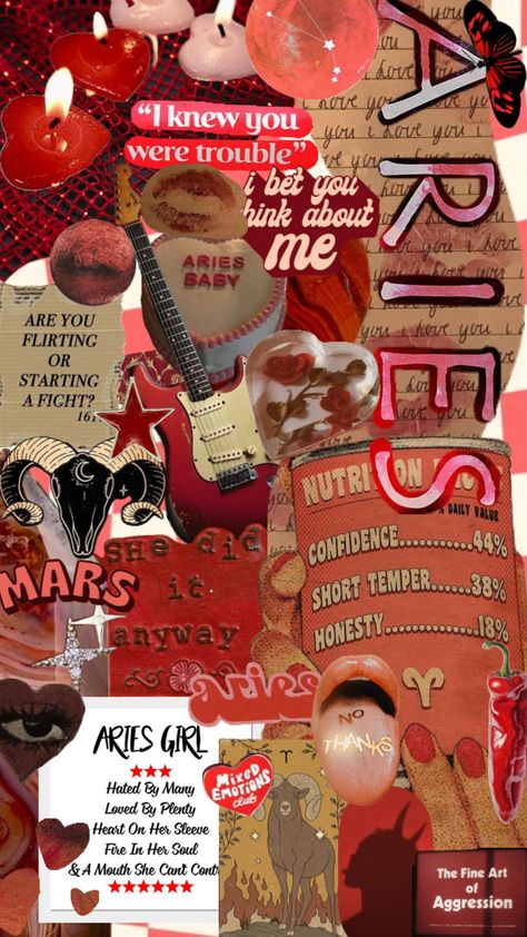 #ariesaesthetic Aries Mood, Aries Szn, Aries Wallpaper, Aries Aesthetic, Aries Baby, Aries Art, Funky Wallpaper, Aries Constellation, Aesthetic Prints