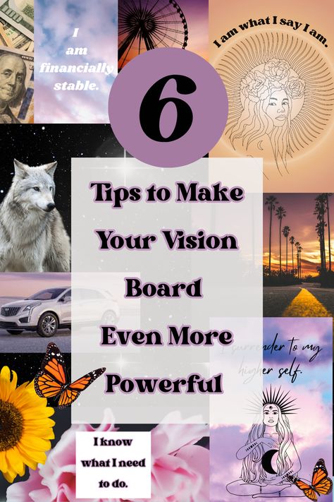 Discover the transformative power of a well-crafted vision board. Our guide "How to Make a Vision Board with Impactful Ideas & Real-Life Examples" shares 6 essential tips to amplify your manifestations, along with vibrant examples and innovative ideas. Your dreams are waiting to be unleashed! Click the link to learn everything you need to know to make an epic vision board! Vision Board Witchcraft, Witchy Vision Board Ideas, Witchy Diy, Make A Vision Board, Making A Vision Board, Magical Herbs, A Vision Board, Spiritual Decor, Innovative Ideas