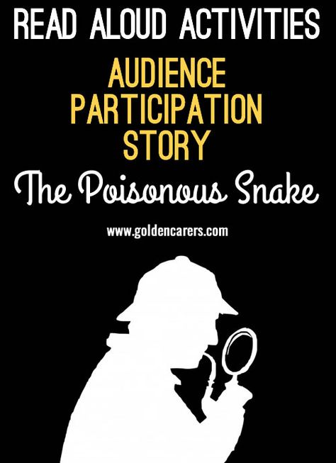 An audience participation story engages the audience in the story. It is a fun activity that promotes focus and creativity. Clients may repeat a word or phrase throughout the story: sing, gesture, or act. Senior Care Activities, Assisted Living Activities, Activities Director, Memory Care Activities, Senior Living Activities, February Activities, Therapeutic Recreation, Nursing Home Activities, Alzheimers Activities