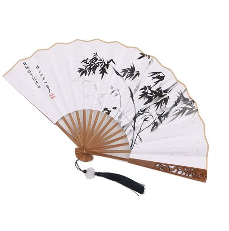 PRICES MAY VARY. Unique Patterns: Unique Bamboo pattern, classic Chinese style, adding your own writing language, it will increase more poetic charm. Suitable for artist, and interted in romantic person. Handheld Fans Dimension: size: 13 inch/30cmUnfolded fan size: 24 inch/60cm. Suitable for carrying in your handbag, lightweight and convenient to use. Package Quantity: Package comes with 1pcs folding fans with classic Chinese patterns. It might exist a little smelly smell, please hang them outdo Sensu Fan, Japanese Objects, Chinese Items, Shen Qingqiu, Scum Villain, Folding Fans, Bamboo Pattern, Chinese Fan, Japanese Fan