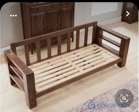 Small Wooden Sofa, Interior Design For Beginners, Sofa Design Wood, Drawing Room Decor, Drawing Room Interior Design, Wooden Sofa Set Designs, Wooden Sofa Designs, Furniture Details Design, Simple Sofa