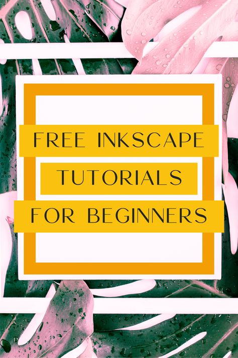 How To Use Inkscape, Inkscape Cheat Sheet, Inkspace Tutorial, Inkscape Tutorials For Beginners, Inkscape For Beginners, Inkscape Art, Ink Scape, Svg Tutorial, Inkscape Tutorials