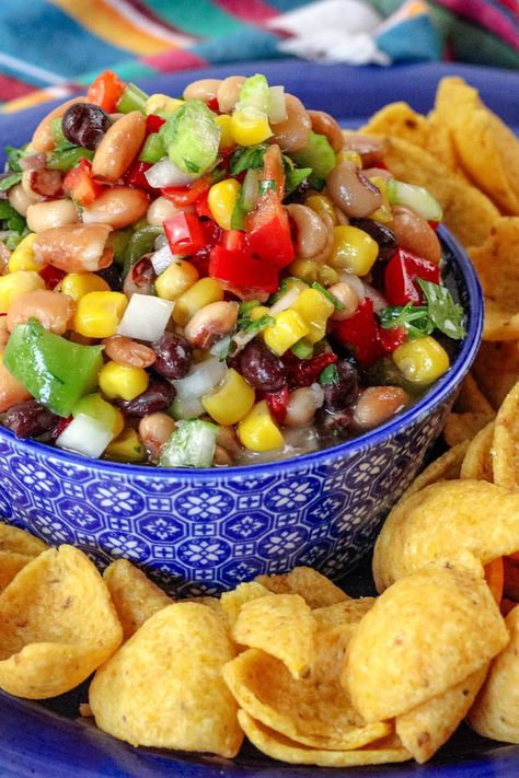 Cowboy Caviar - Stephanie Best Cowboy Caviar Recipe, Cowboy Caviar Recipe, Vegetable Appetizers, Caviar Recipes, Delicious Dips Recipes, Cowboy Caviar, Low Carb Appetizers, Cheese Ball Recipes, Easy Summer Meals