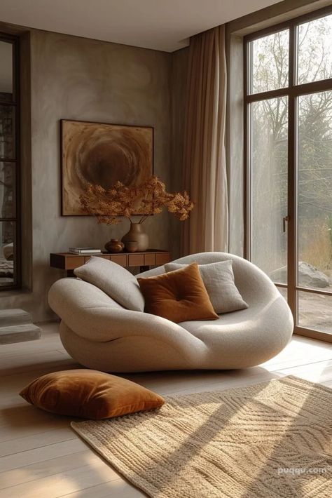 Danish Living Room Aesthetic, Cozy Sofa Aesthetic, Sofa Designs For Living Room, Sofa 2024, Danish Living Room, Cabin Rooms, Armchairs Living Room, Designs For Living Room, Interior Themes