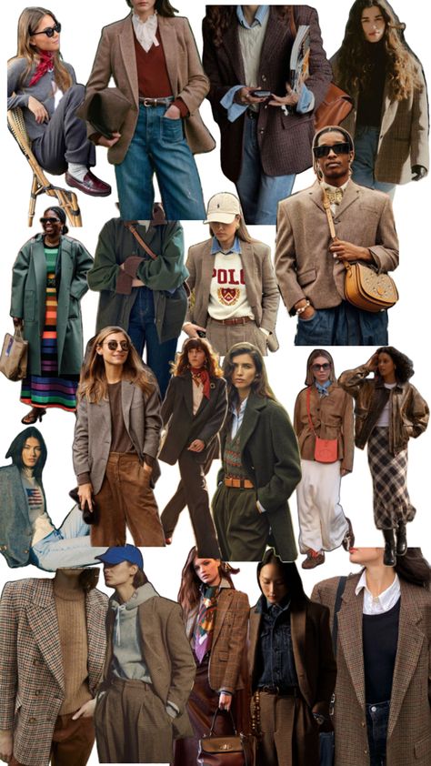 Heritage check, jeans, browns, beiges, greens Forest School Outfit, Beige Jeans Fall Outfit, English Countryside Aesthetic Fashion, Khaki Shirt Outfit Women, Brown Jeans Outfit Aesthetic, English Country Outfits Women, Barbour Aesthetic, Thrift Styling, English Teacher Outfit