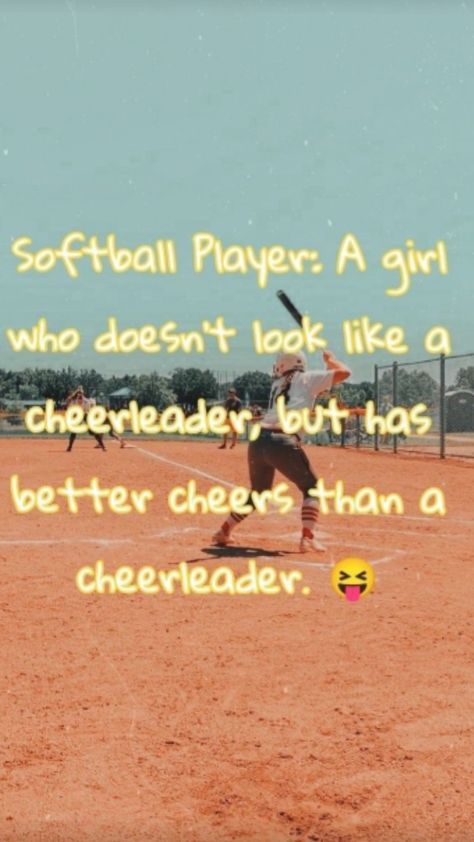 #softball #girls #nohate Positive Softball Quotes Motivation, Softball Motivational Quotes, Softball Quotes Inspirational, Softball Catcher Quotes, Aesthetic Softball, Cute Softball Quotes, Fastpitch Softball Drills, Tomboy Quotes, Fastpitch Softball Quotes