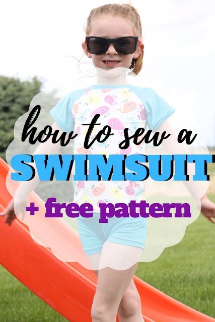 Learn how to sew a swimsuit with this free kids swimsuit sewing pattern for a rash guard and boy shorts.  Perfect to protect from the sun and enjoy the summer pool or beach Boy Shorts Pattern, Swimsuit Pattern Sewing, Sewing Swimwear, Kids Swimsuit, Sew Simple, Summer Sewing, Free Sewing Pattern, Swimsuit Pattern, Beginner Sewing