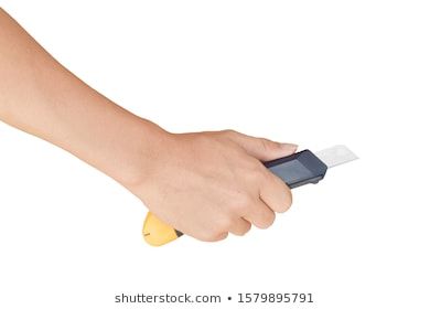 Hand Holding Knife Reference, Holding Knife Reference, Hand Holding Knife, Knife Reference, Holding Knife, Paper Knife, Hand Holding, 3d Objects, Holding Hands