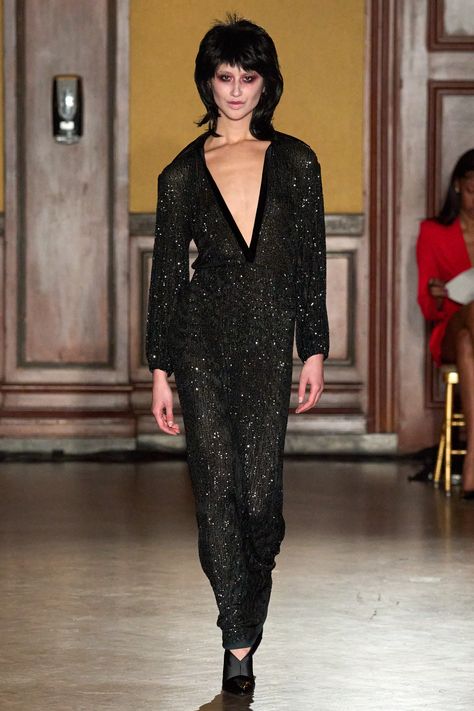 Frederick Anderson Fall 2024 Ready-to-Wear Collection Frederick Anderson, Joan Jett, Column Gown, Runway Looks, Dolly Parton, Fall Collections, Fall 2024, Lace Dress, Fashion Show