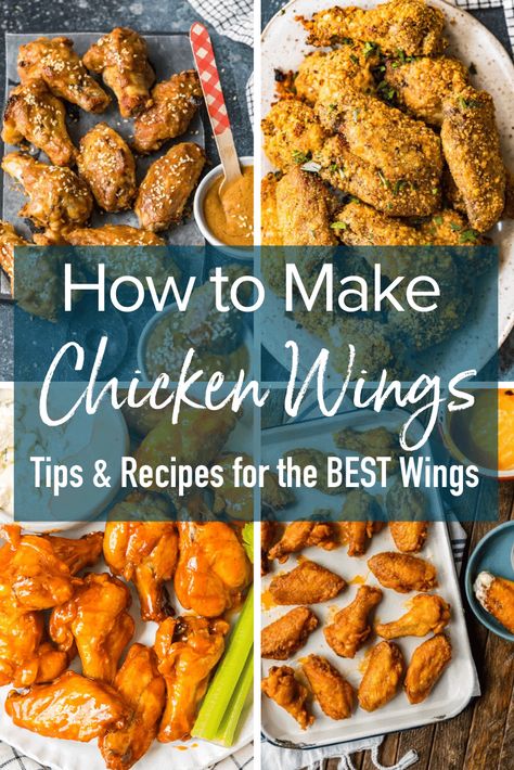 Chicken Wings are a MUST for the Super Bowl, game day, parties, or any time you need an amazing appetizer. I've gathered all the best wings recipes, along with my top tips for making the perfect chicken wings! #thecookierookie #wings #chickenwings #gameday #superbowl #appetizers Baked Hot Wings Recipe, Super Bowl Chicken, Make Chicken Wings, Perfect Chicken Wings, Chicken Wings Recipes, Wings Recipe Baked, Super Bowl Game, Easy Chicken Wing Recipes, Best Chicken Wing Recipe