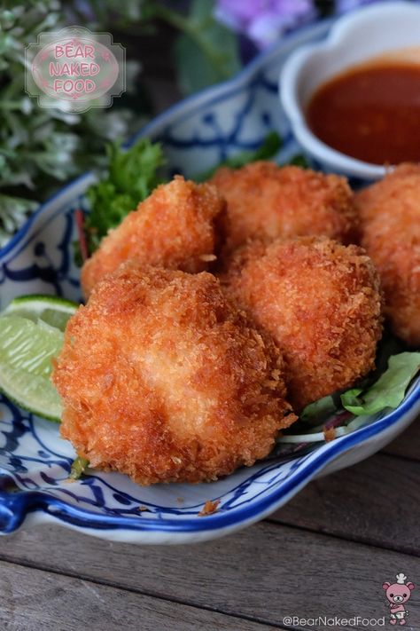 Shrimp Cake Recipe, Shrimp Cake, Marions Kitchen, Pork Noodle Soup, Cake Bear, Fried Pork Belly, Thai Shrimp, Shrimp Cakes, Garlic Fried Rice