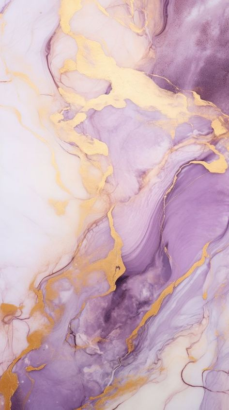 Purple pastel and gold backgrounds marble art.  | premium image by rawpixel.com / Wee Lavender And Gold Aesthetic, Lavender Marble Wallpaper, Purple And Gold Aesthetic, Purple And Yellow Wallpaper, Iphone Wallpaper Lavender, Purple And Gold Background, Purple Marble Wallpaper, Marble Wallpaper Iphone, Backgrounds Marble