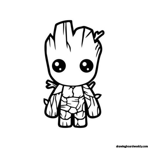 Baby Groot Coloring Page Free - We can see that in Guardians of the Galaxy Vol. 2 Groot stole the scene again. For those who watched the movies, you may think you already know everyt... Avengers Coloring Pages, Avengers Coloring, Lego Marvel's Avengers, Marvel Coloring, 흑백 그림, Baby Groot, घर की सजावट, Silhouette Projects, Guardians Of The Galaxy