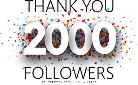 A big most sincere thank you goes to all of you who have shared their love and warmth with my contributions all these years. Thank you to each of every one of you who has read and followed my reviews, posts, and rambling observations. This blog site has been possible only because of all the … Continue reading Gratitude to My 2000 Followers: Thank You! 3 K Followers, 6000 Followers, 5000 Followers, 2000 Followers, Youtube Download, Colorful Confetti, Arsenal Players, Instagram Background, Wedding Invitation Card Design