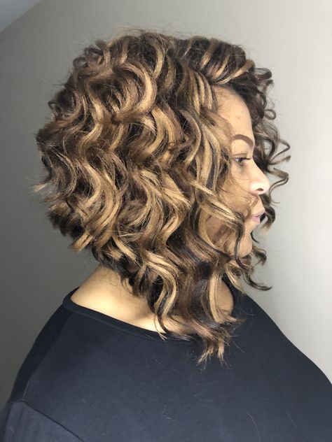 Ocean wave bob! 🔥🔥🔥 #crochetbraids #oceanwave #blondehair Beach Wave Crochet Hairstyles, Ocean Wave Hairstyles For Black Women, Bob Crochet Hairstyles, Ocean Wave Crochet Hairstyles, Kima Ocean Wave Crochet Hairstyles, Crochet Bob Hairstyles, Crochet Water Wave Hair, Wave Bob Hairstyles, Kima Ocean Wave