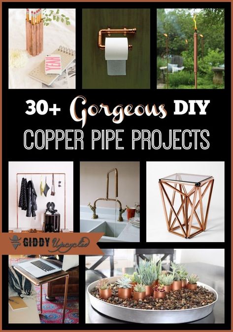 Copper Pipe Projects, Diy Copper, Carved Wood Frame, Copper Diy, Funky Junk, Copper Pipe, Cool Diy Projects, Cool Diy, Diy Wall Decor