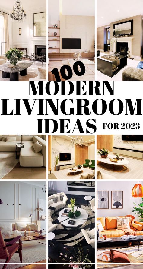 50 Living room design ideas for 2023 Living Room Furniture Trends, Living Room Designs Small Spaces Apartment, Small Living Room Decorating Ideas, Pottery Barn Living Room, Small Modern Living Room, Cozy Living Room Design, Living Room Designs Small Spaces, Living Room Design Ideas, Small Apartment Living Room