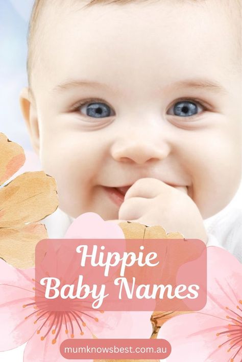 Hippie baby names - list of baby name ideas by Mum Knows Best. Hippie Baby Names, Hippie Names, Third Child, Hippie Baby, Cool Baby Names, Gender Neutral Names, Name Ideas, Mommy Blog, Baby Boy Names