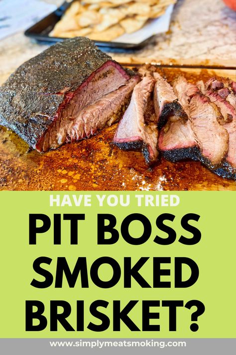 Brisket On A Pellet Grill, Pellet Grill Brisket, Best Smoked Brisket Recipe, Juicy Brisket, Grilled Brisket, Brisket Recipes Smoked, Brisket Recipe, Beef Brisket Recipes, Pellet Smoker