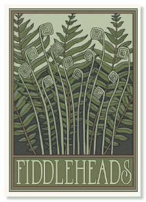 fiddlehead fern poster Fleurs Art Nouveau, Flower Tiles, Art Nouveau Flowers, Flower Tile, Art And Craft Design, Arts Crafts Style, Arts And Crafts Movement, Botanical Illustration, Botanical Art