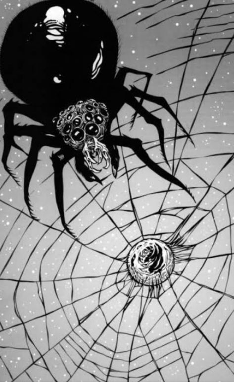 The Weaver by World of Darkness Tier 0, Order And Chaos, The Weaver, World Of Darkness, Cosmic Horror, Cute Anime Profile Pictures, Anime Profile, Spiders, Dark Fantasy Art