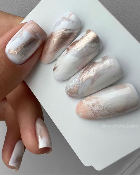 Ombre Gel Nails, Nails With White, Milky Nails, Minimalist Nail Art, Glamour Nails, White Acrylic Nails, Pretty Gel Nails, Cute Gel Nails, Nail Art Wedding