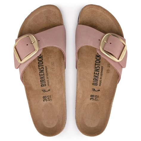 Madrid Big Buckle Nubuck Leather Madrid Big Buckle, Hair Doos, Birkenstock Madrid Big Buckle, Birkenstock Styles, Calf Muscles, Old Rose, Birkenstock Madrid, Jewelry Outfit, Nubuck Leather