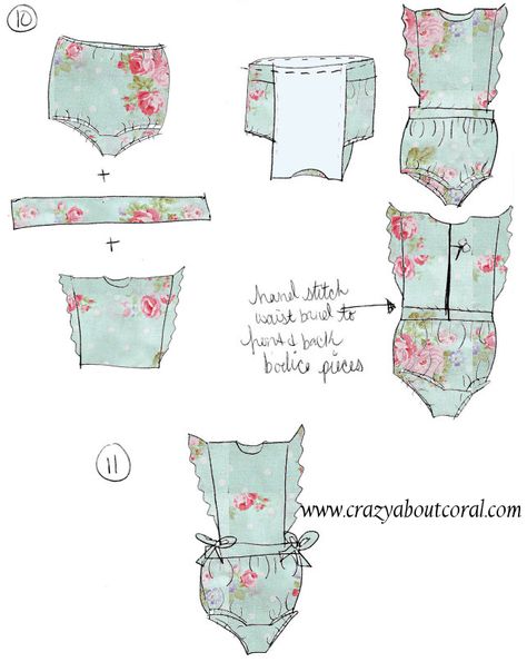 Babygrow Ideas Diy, Romper Tutorial, Diy Romper, Baby Romper Sewing Pattern, Romper Sewing Pattern, Baby Romper Pattern, Baby Clothes Patterns Sewing, Diy Baby Clothes