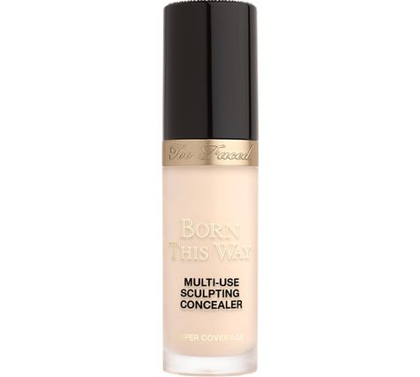 Foundation Makeup: Liquid & Powder Foundation - Too Faced Best Concealer, Concealer Colors, Concealer Makeup, Liquid Concealer, Creamy Concealer, Too Faced Concealer, Born This Way, Concealer Brush, Cruelty Free Makeup